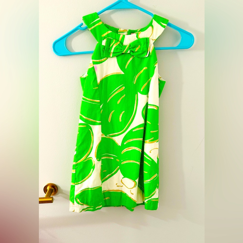 Lilly Pulitzer little girls sz 7 Halter dress
